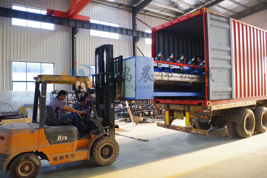 無紡布生產線發(fā)貨